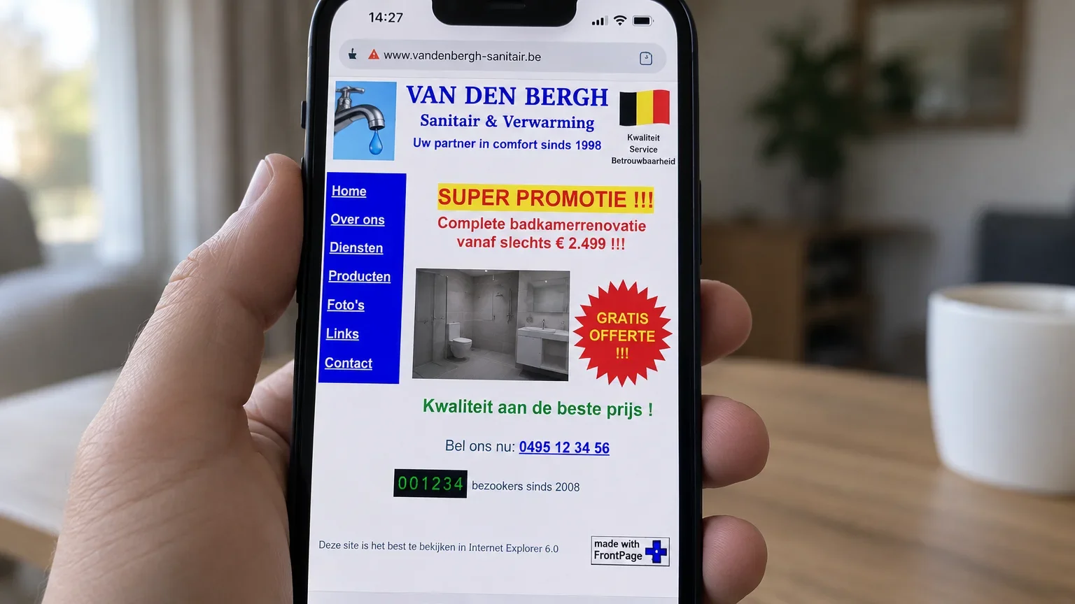 Waarom je verouderde website je technisch bedrijf dagelijks nieuwe klanten kost